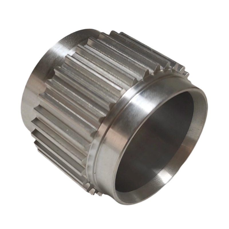 CNC Machined Aluminum Timing Pulley & Hub Components