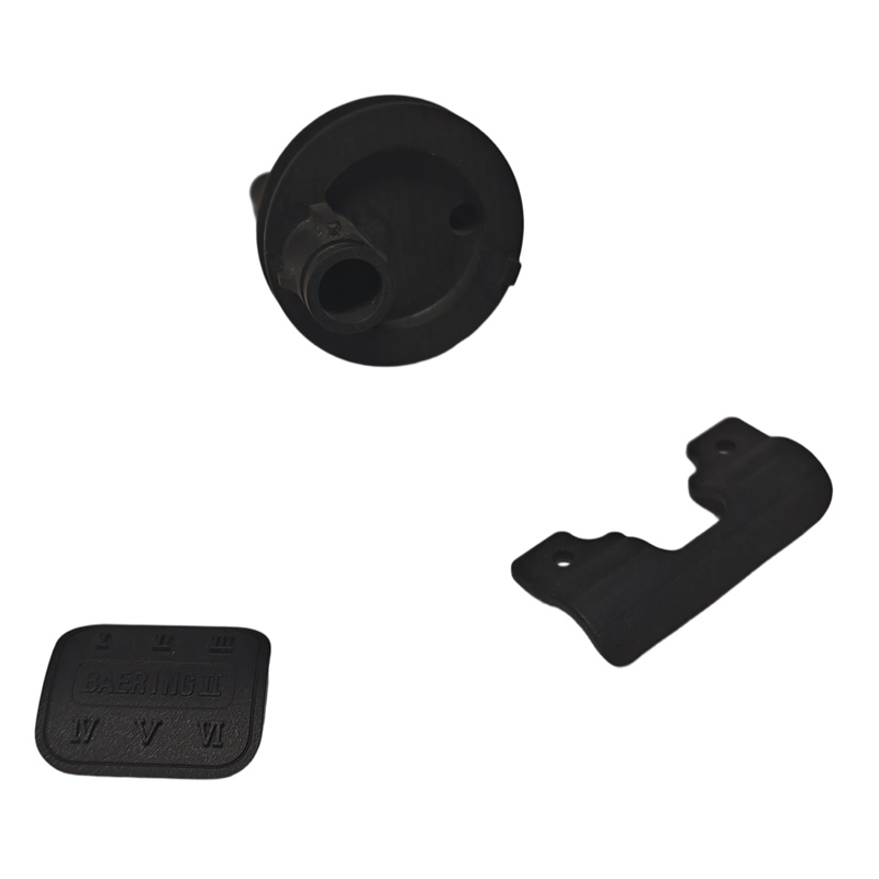 Black Plastic Injection Molded Components