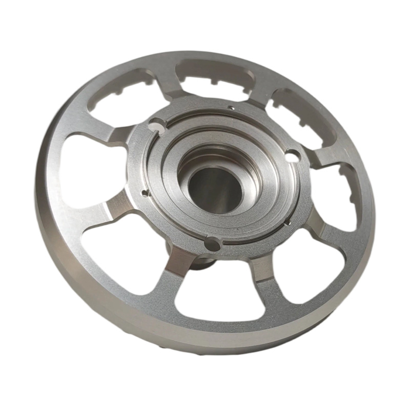 CNC Machined Aluminum Timing Pulley & Hub Components